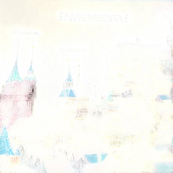 Vintage E. Otto Schmidt Lebkuchen Tin Box 16" x 6" 12" Cookie, Cupcake Holder - Picture 10 of 13